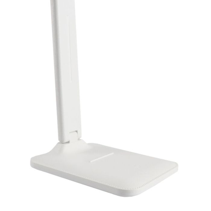 White modern desk lamp plastic, Danila, 5W, adjustable light colour LED, with touch dimmer