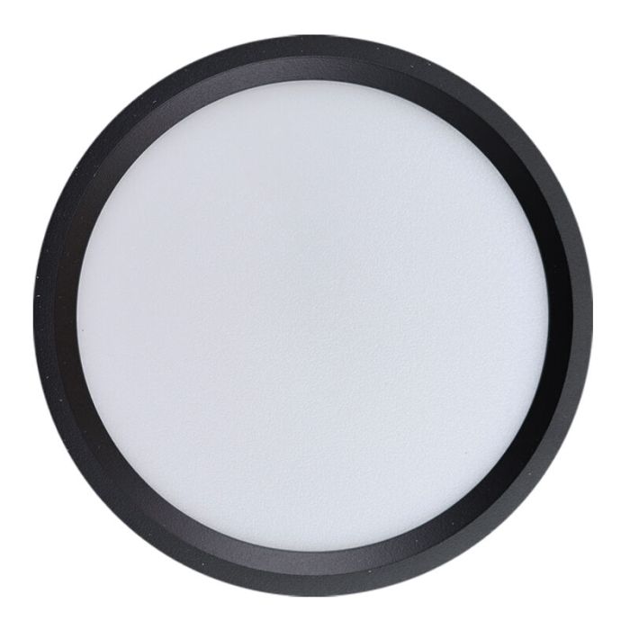 Black ceiling light aluminium, Aletta, 5W, 3000K LED