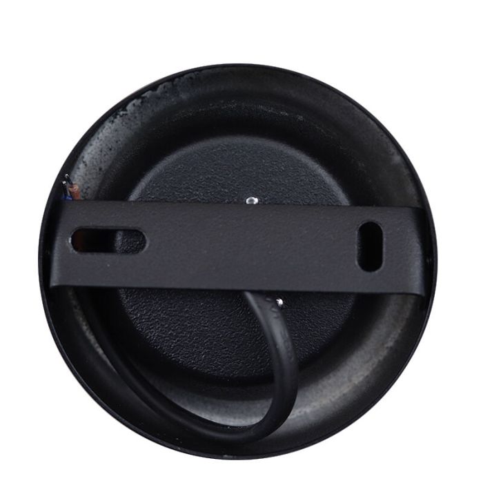 Black ceiling light aluminium, Aletta, 5W, 3000K LED