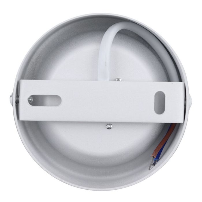 White ceiling light aluminium, Aletta, 5W, 3000K LED