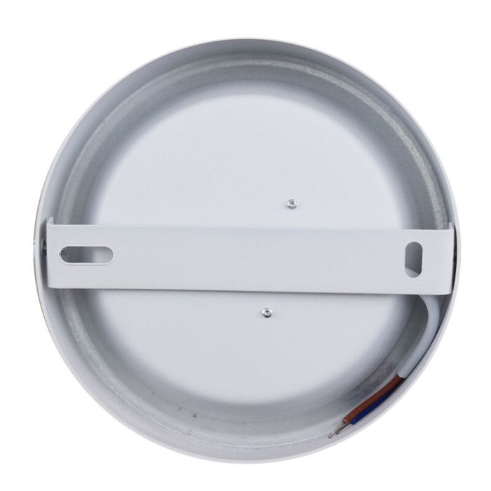 White ceiling light aluminium, Aletta, 15W, 3000K LED