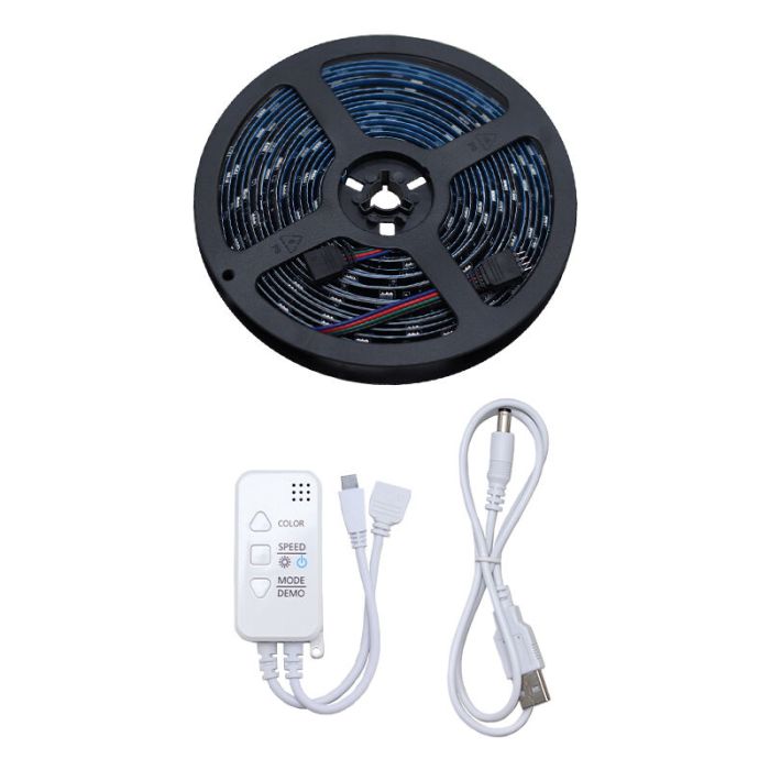 5 meter smart WiFi TV LED strip, 30w, RGB (all colors)