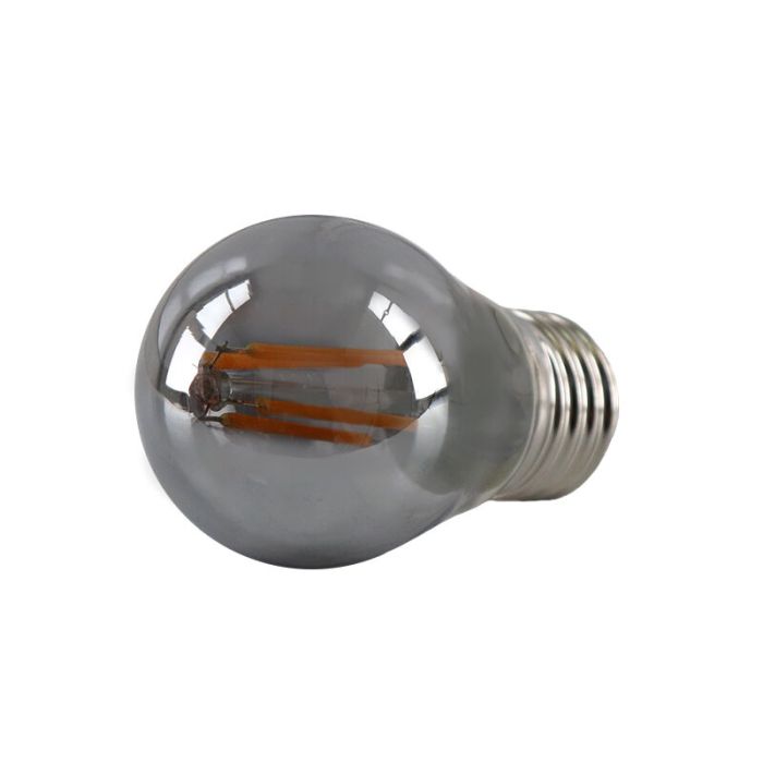 Dimmable E27 LED bulb, P45, 3w, smoke glass, 2200K