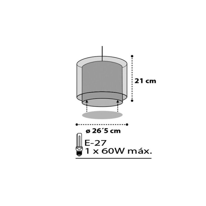 Blue kids pendant light plastic, Police