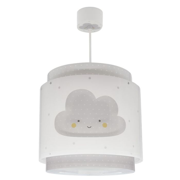 Grey children's pendant light plastic, Dreams