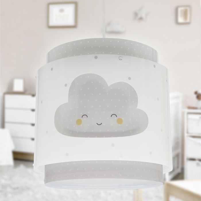 Grey children's pendant light plastic, Dreams