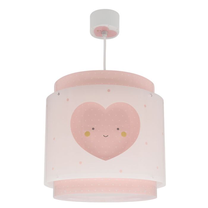 Pink children's pendant light plastic, Dreams