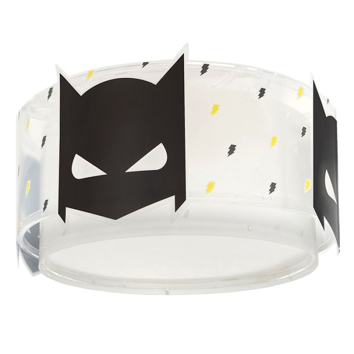 Black children's ceiling light plastic, Hero