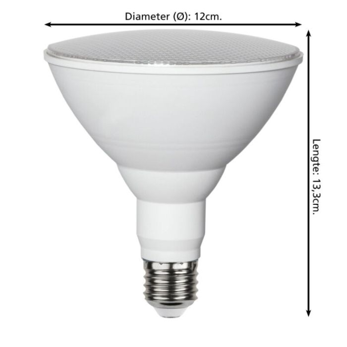 E27 PAR LED bulb for plants, 16W, 3500K