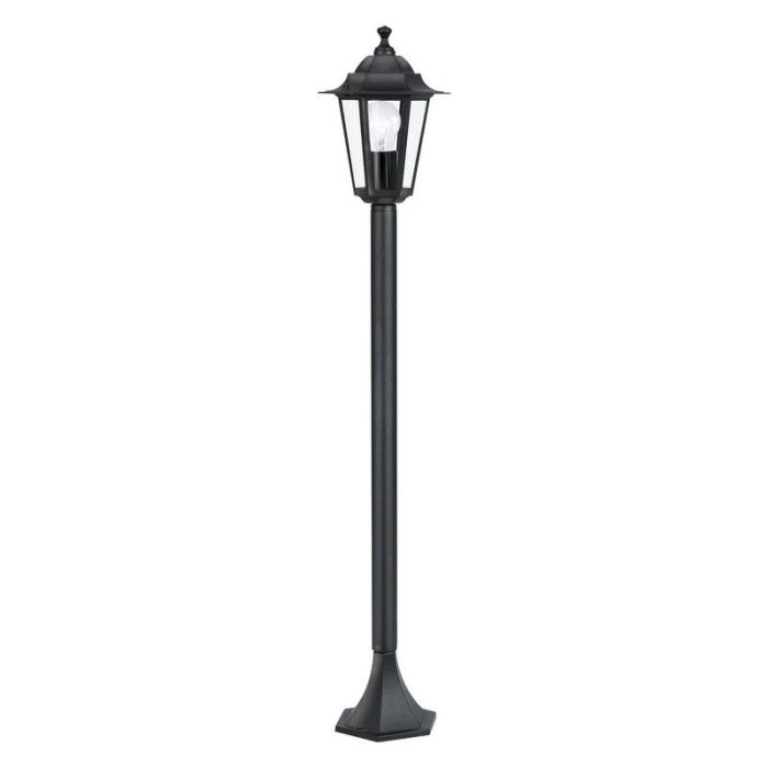 Black classic outdoor light aluminium, Alieke, IP44