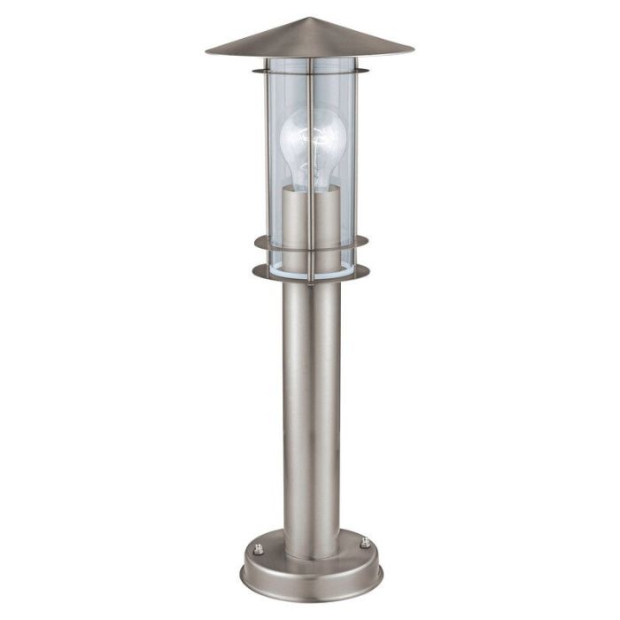 Silver modern outdoor light stainless steel, Arabella, IP44