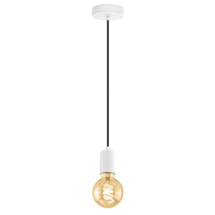 White pendant light metal, Christel