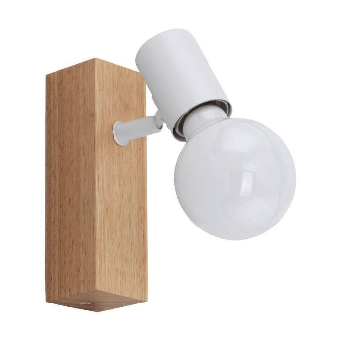 Wood ceiling spotlight brown, Anton