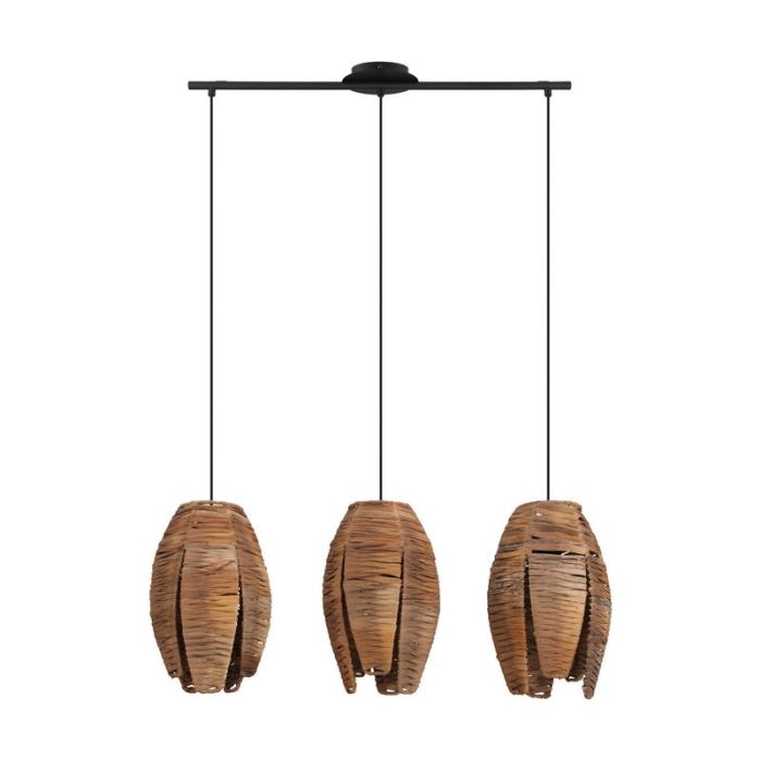 Wood pendant light brown, Joyca