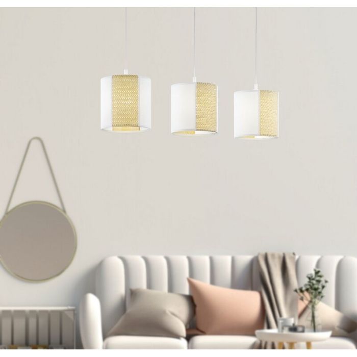 Paper pendant light white, Harmjan