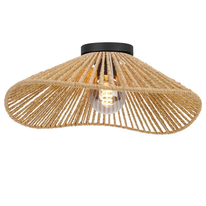 Paper ceiling light brown, Jitze
