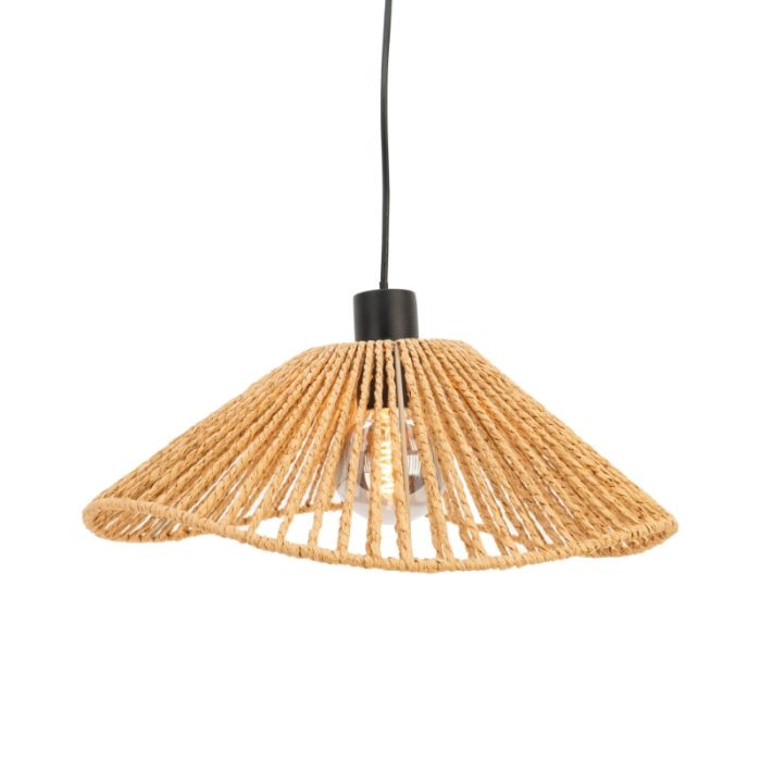Paper pendant light brown, Jitze
