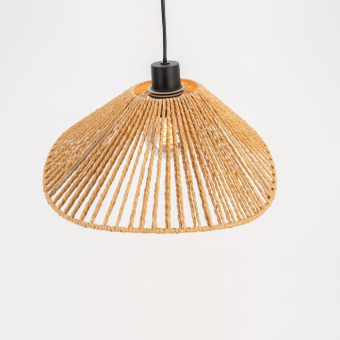 Paper pendant light brown, Jitze