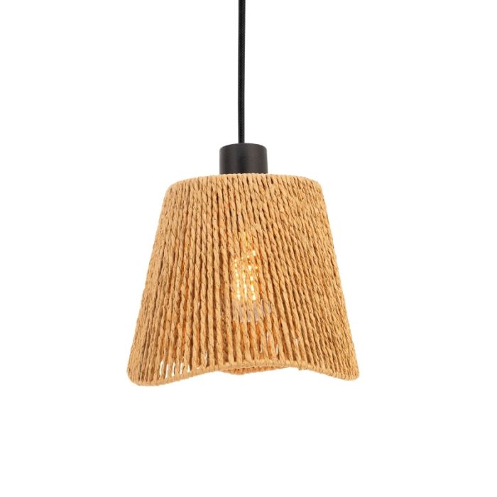Paper pendant light brown, Jitze