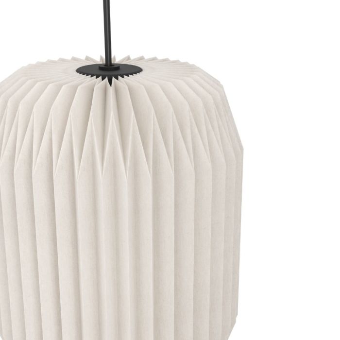 Paper pendant light white, Kars