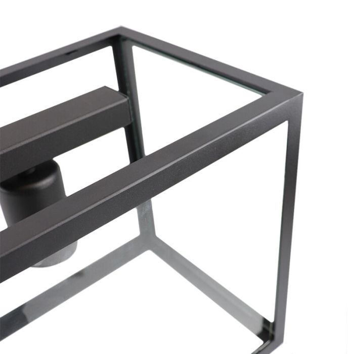 Black industrial pendant light steel, Yagmur