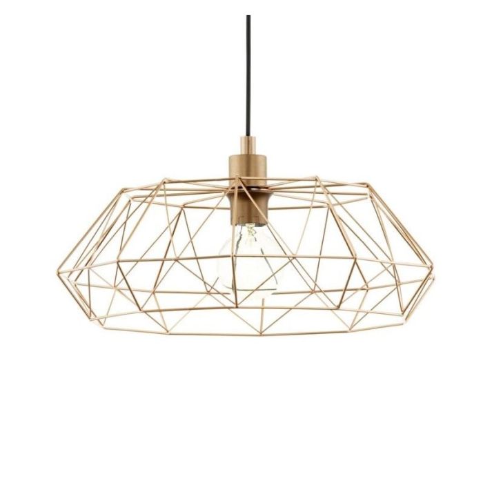 Copper industrial pendant light metal, Acri
