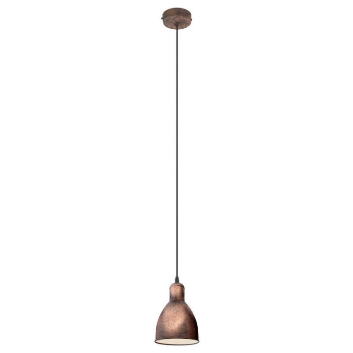Copper rustic pendant light metal, Lavinio