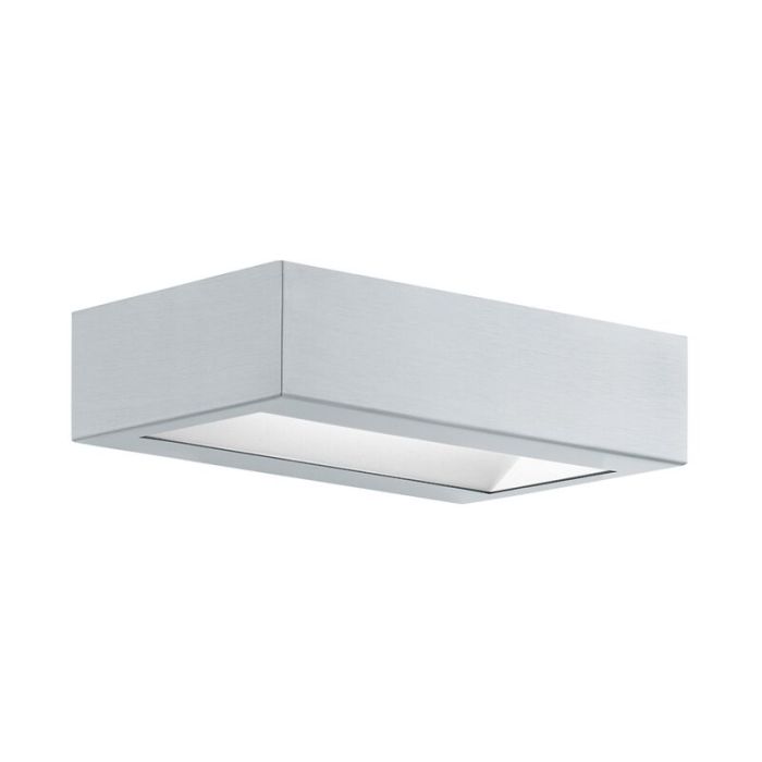 Silver modern outdoor light stainless steel, Simen, 4W, 3000K LED, IP44