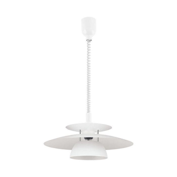 White design pendant light steel, Lariana