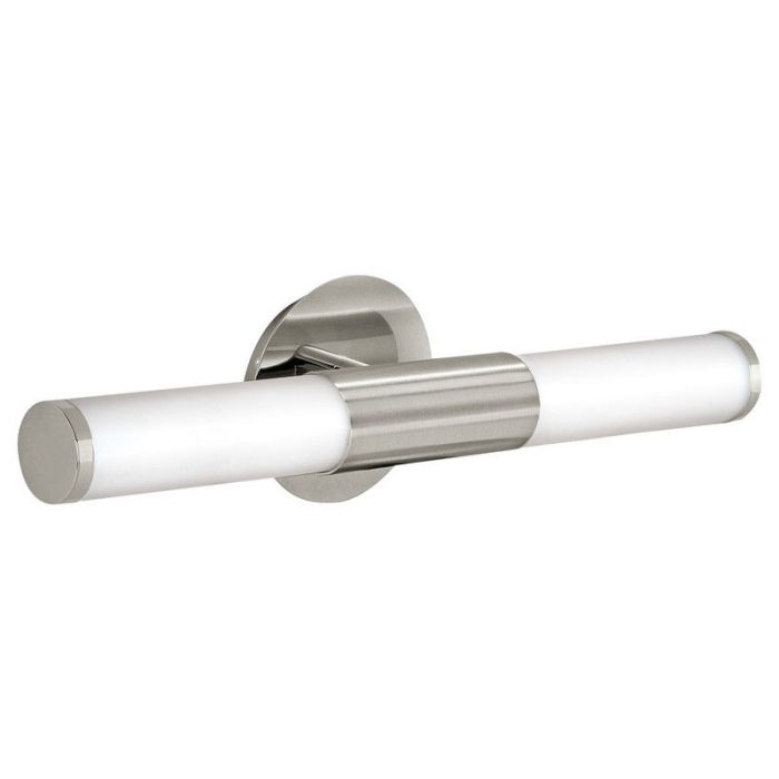 Nickel modern mirror lighting glass, Euska, IP44