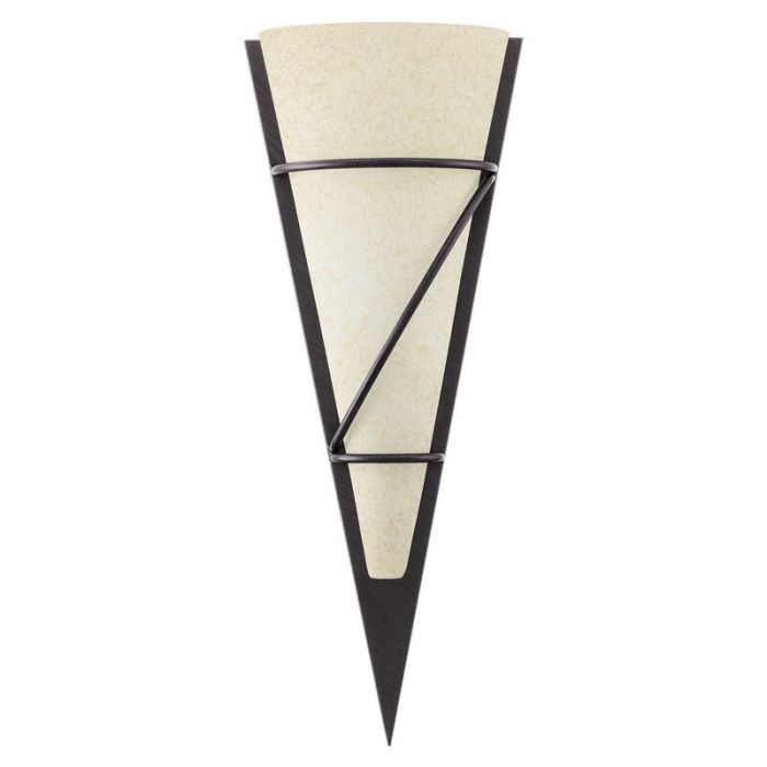 Brown design wall light glass, Gali