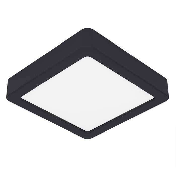 White flush ceiling light plastic, Geraldo, 11W, 3000K LED
