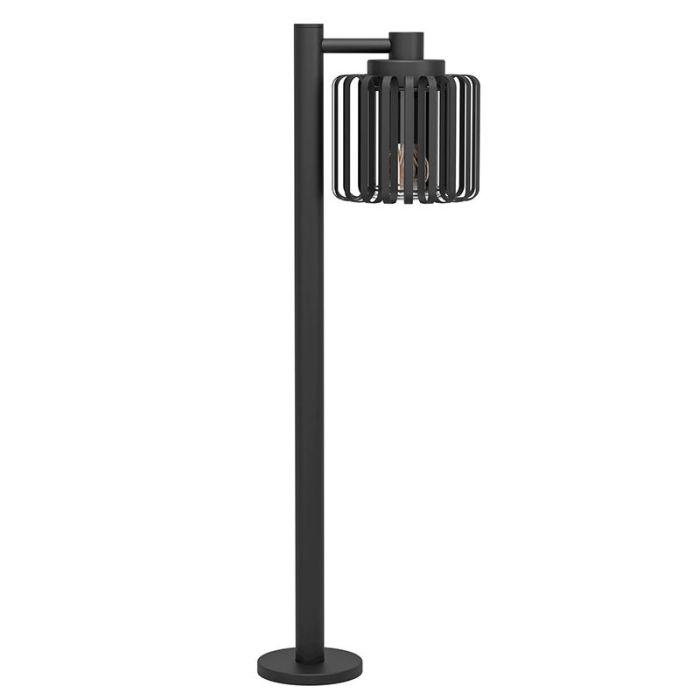 Black industrial outdoor light aluminium, Rebecca, IP65