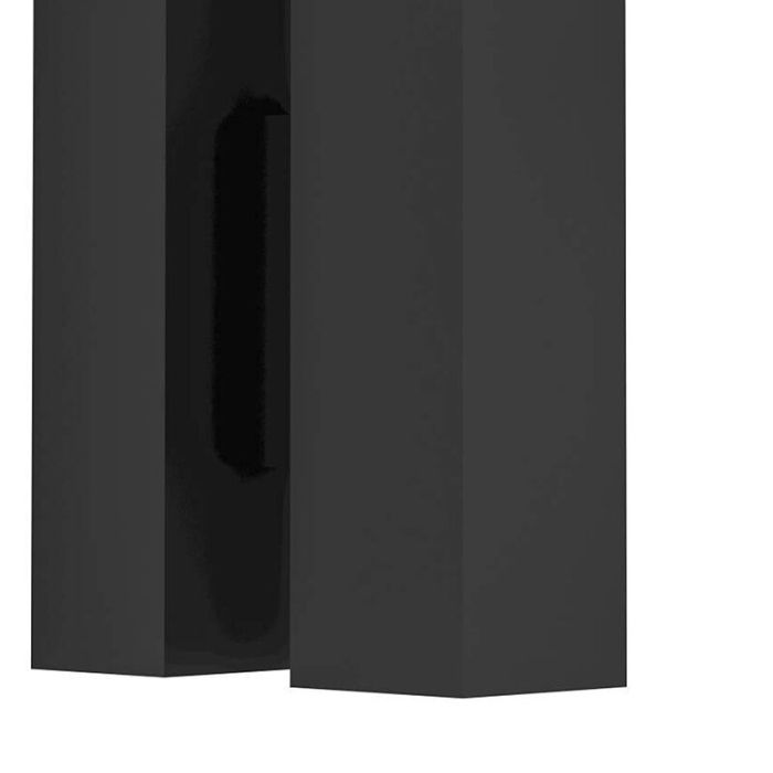 Black modern outdoor light aluminium, Salman, 4,5W, 3000K LED, IP44