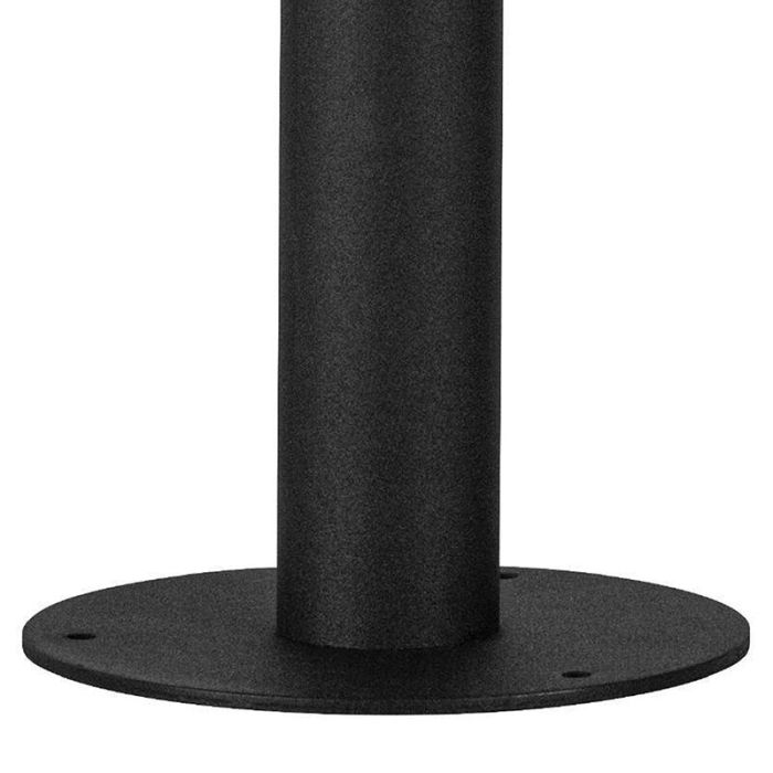 Black outdoor light steel, Cindy, IP65