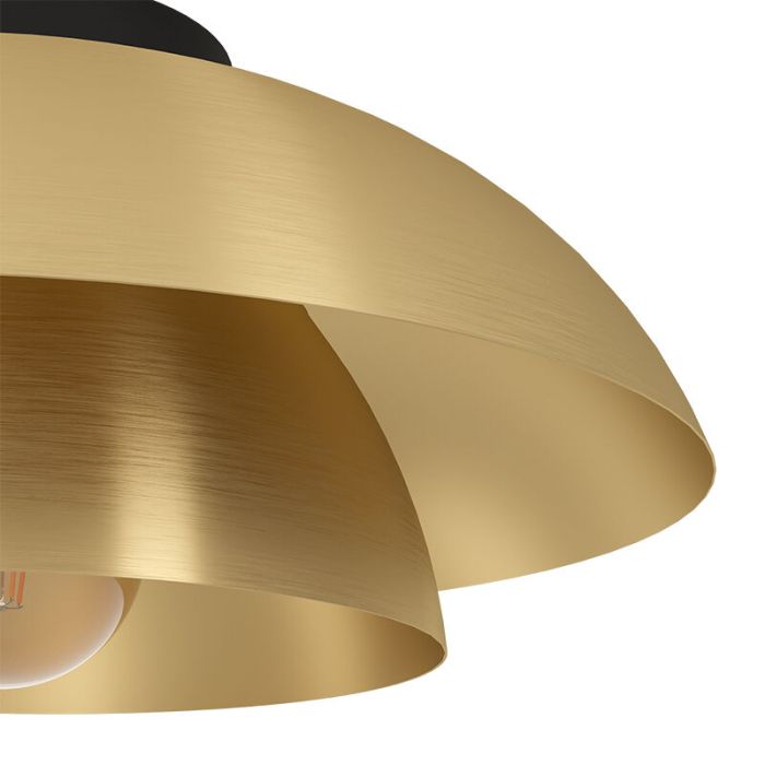 Golden modern ceiling light steel, Chuck