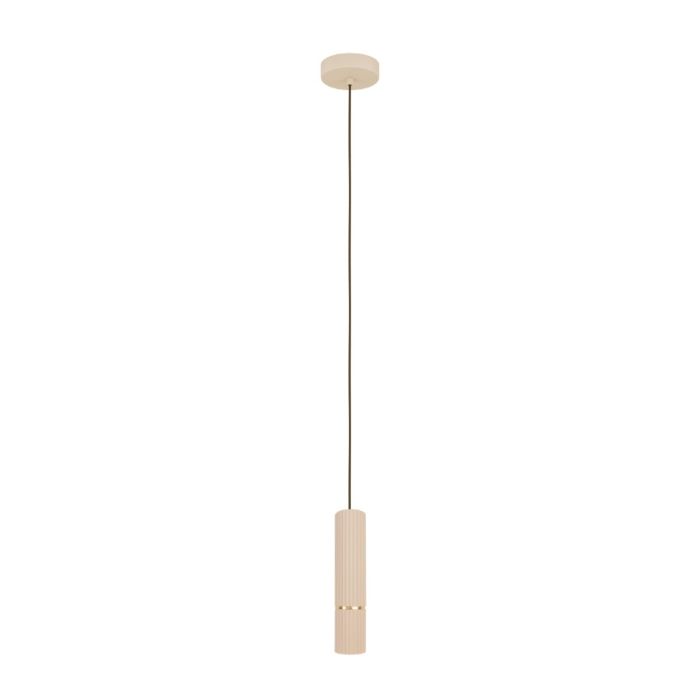 Beige modern pendant light steel, Vahid