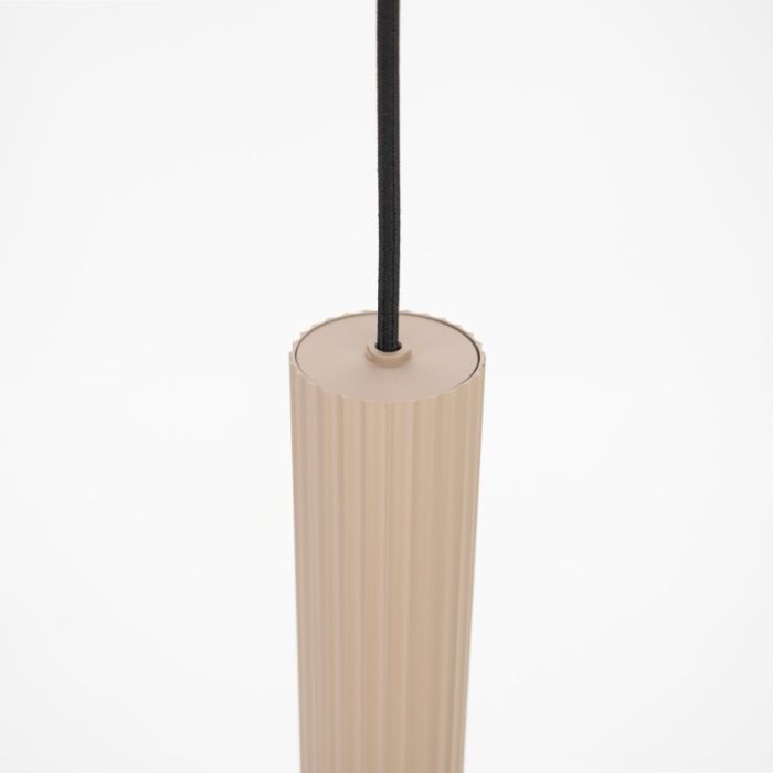 Beige modern pendant light steel, Vahid