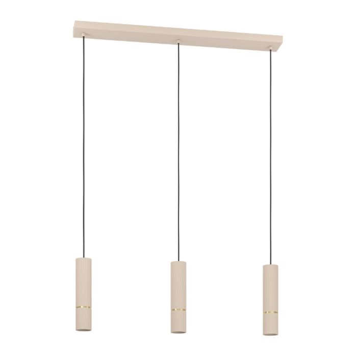 Beige modern pendant light steel, Vahid