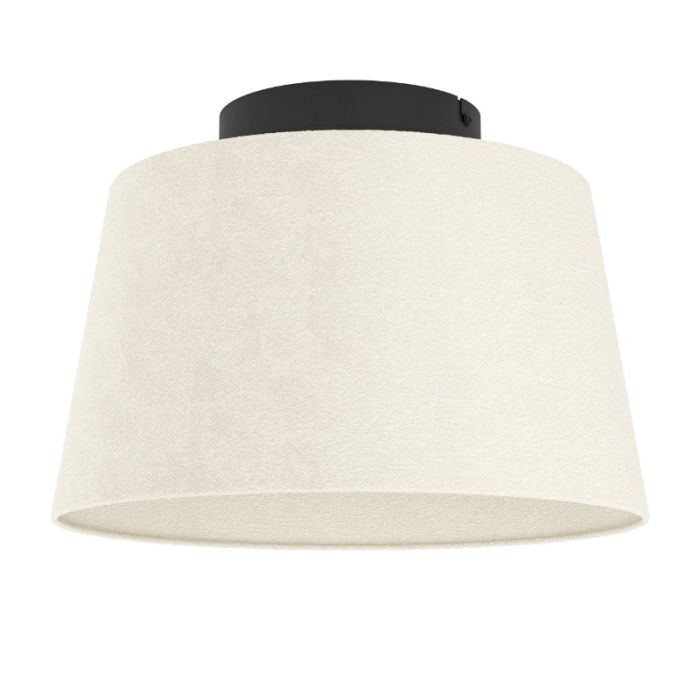 Black modern ceiling light fabric, Siham