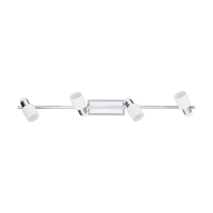 Chrome retro ceiling spotlight steel, Nicolas