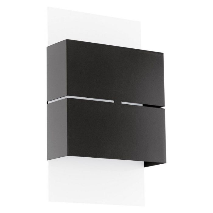 Black modern outdoor light metal, Ishaya, 3W, 3000K LED, IP44