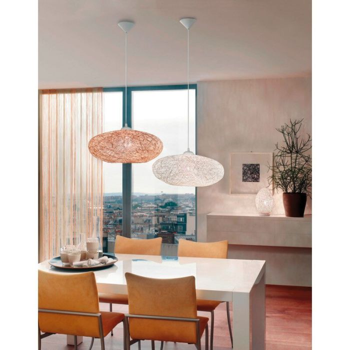 White design pendant light plastic, Hero