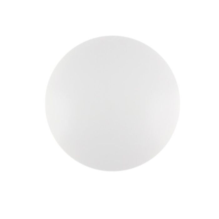 White flush ceiling light plastic, Reda, 16W, warm to cold white adjustable LED