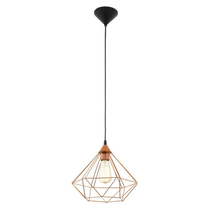 Copper industrial pendant light metal, Costel