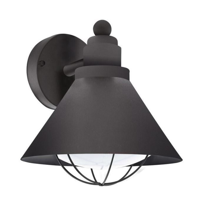 Black industrial outdoor light plastic, Alje, IP44