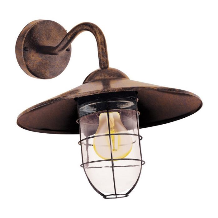 Copper outdoor light steel, Alyena, IP44