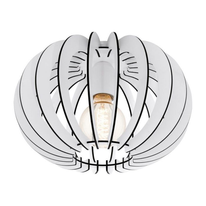 White design ceiling light wood, Kiran
