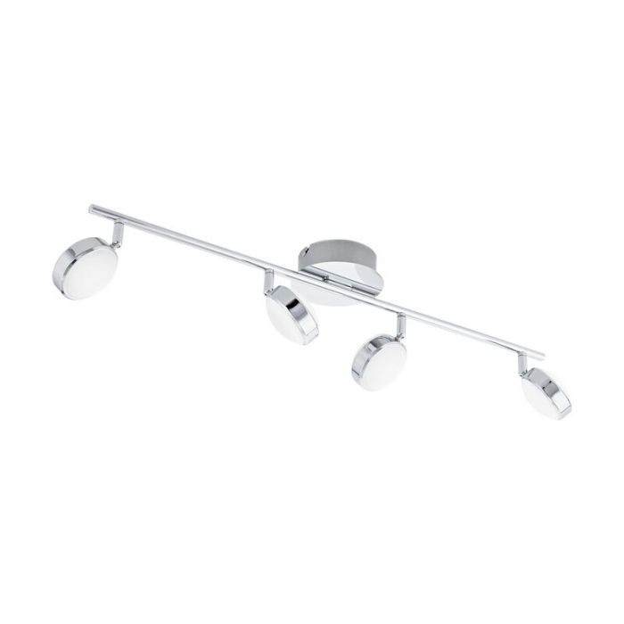 Chrome modern ceiling spotlight steel, Tjark, 5W, 3000K LED