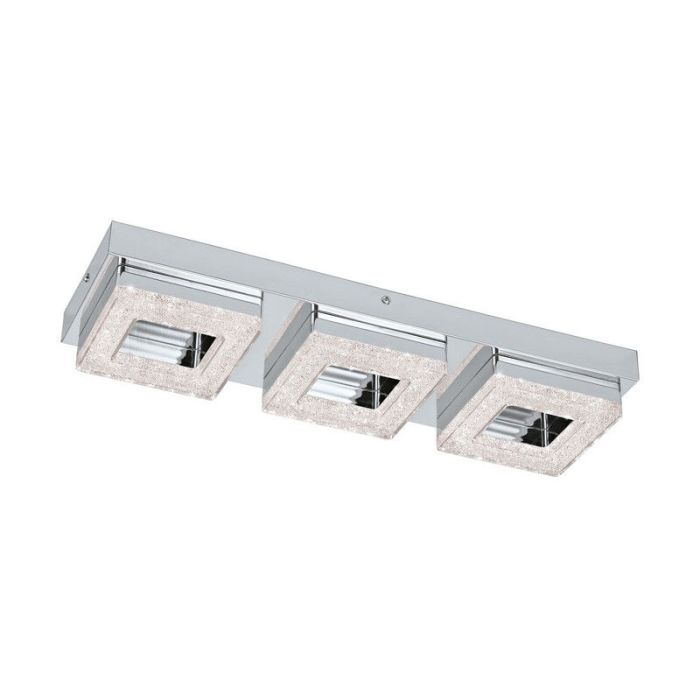 Chrome modern wall light plastic, Arjo, 4W, 3000K LED